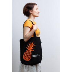Sprawiedliwy Ananas. Torba z bawełny ekologicznej